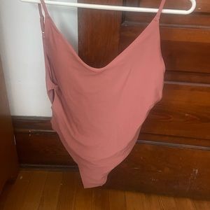 Aerie one piece - cut super cute on the sides! Low back as well
